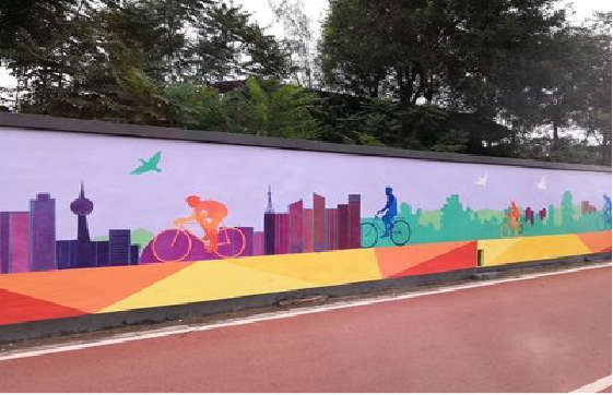 德化墙体彩绘-围墙