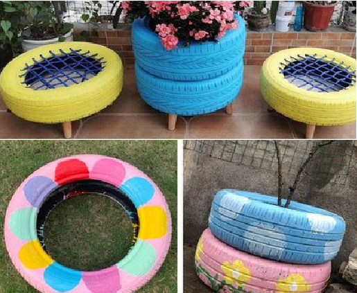 德化墙体彩绘-变废为宝