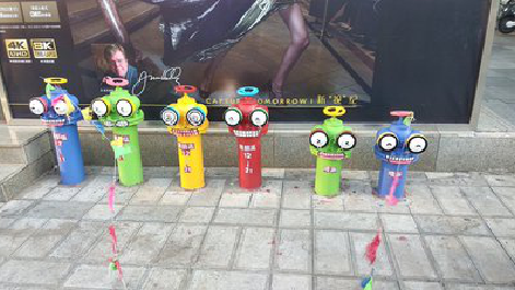 德化商业区彩绘