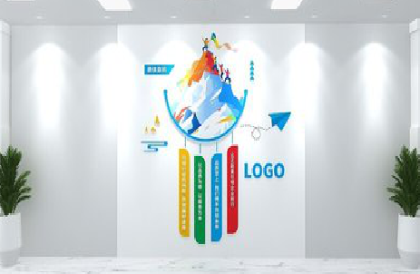 德化公司企业形象墙的工艺材料有哪些？