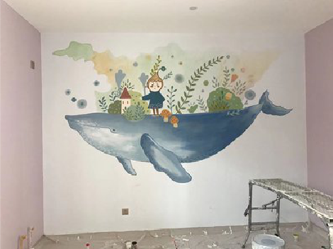 德化手绘墙的特点及优势。